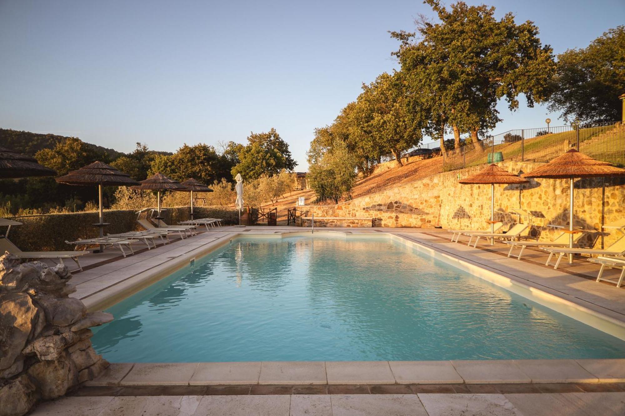 Bio Agriturismo Poggio Aione Сатурния Экстерьер фото